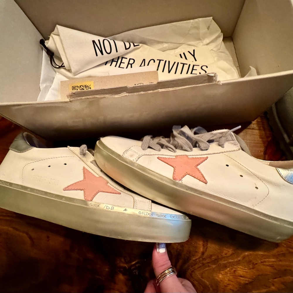 Golden Goose Hi Stars - Size 39